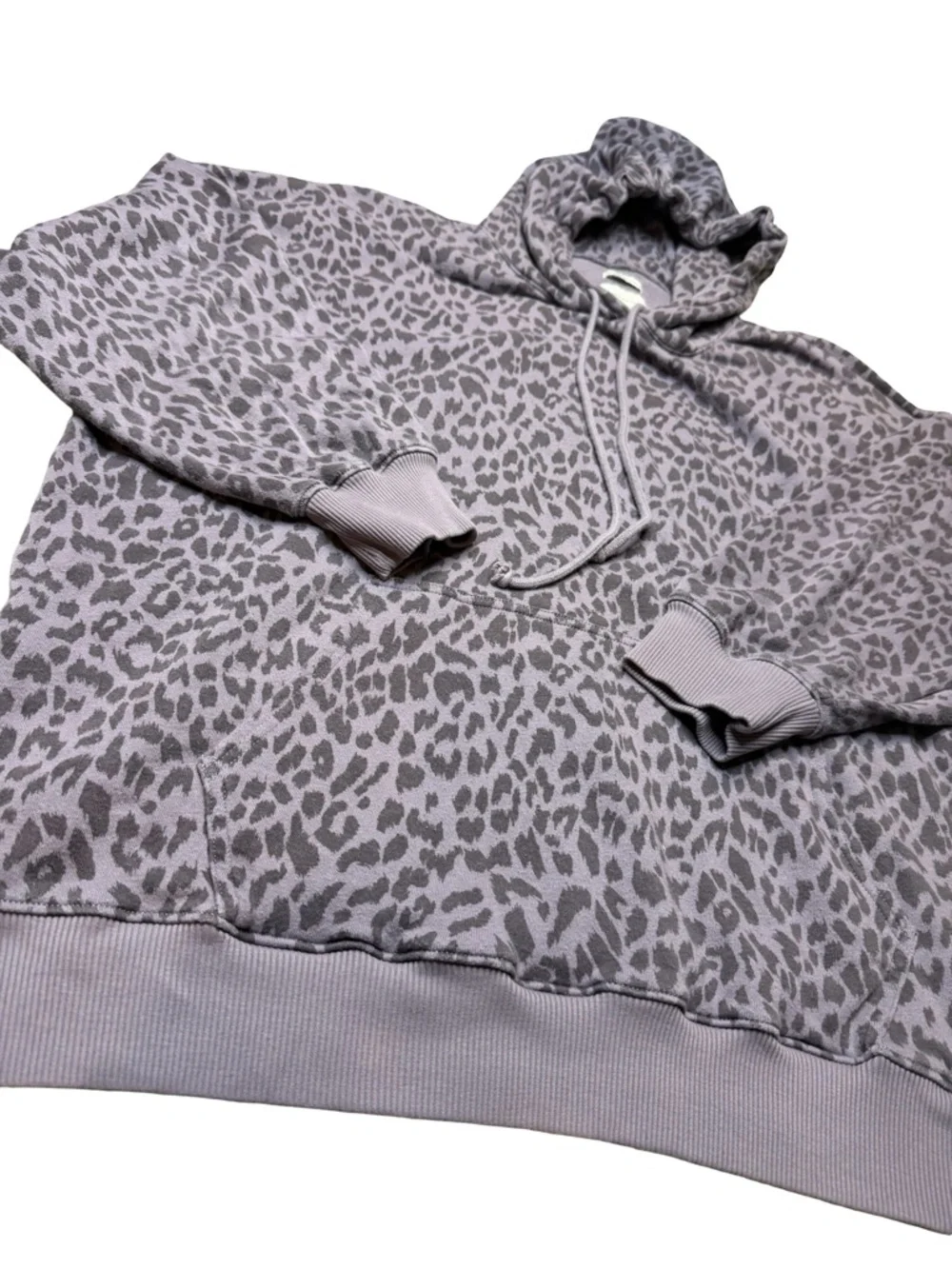 ✨ American Eagle Ahh-mazingly Soft Leopard Hoodie Sweatshirt L ✨‎